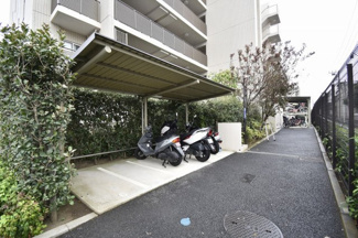 【その他共用部分】 | バイク置場です。