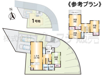 【間取り】 | １号地参考プラン
