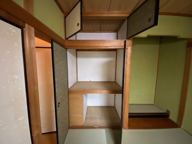 富田林町貸家の収納