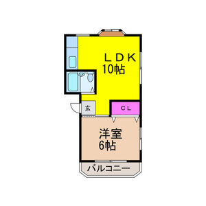 【間取り】 | シャトー錦州