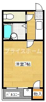 【間取り】 | ピュアクレスト前原