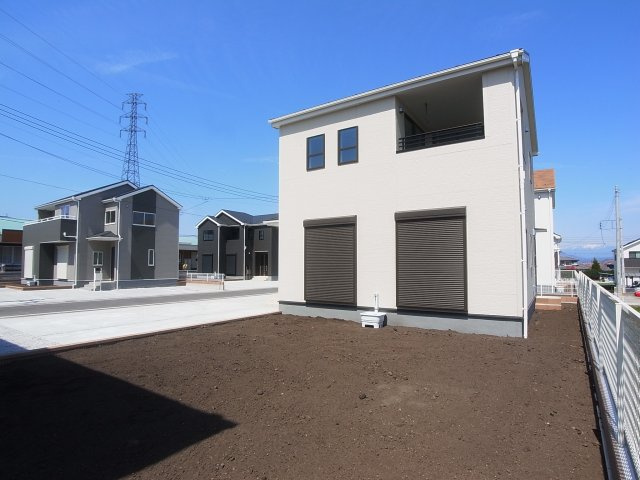 新築　北群馬郡吉岡町上野田第2　Livele Garden.S　5号棟の外観|現地写真　北群馬郡吉岡町上野田第2　Livele Garden.S