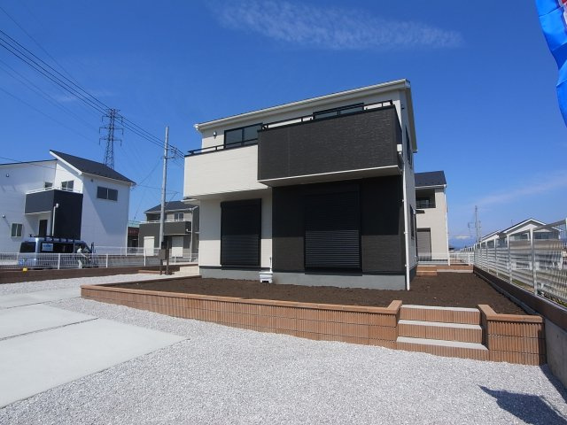 新築　北群馬郡吉岡町上野田第2　Livele Garden.S　6号棟の外観|現地写真　北群馬郡吉岡町上野田第2　Livele Garden.S