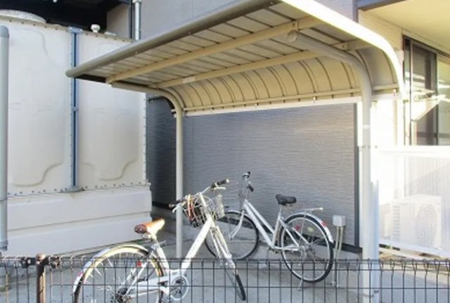 レオパレスビアンコのその他共用部分|駐輪場♪