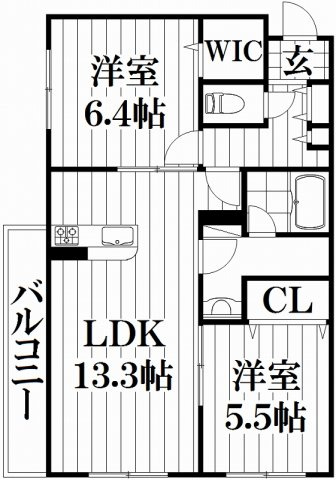 【間取り】 | 仮称）東大阪市中鴻池町２丁目計画