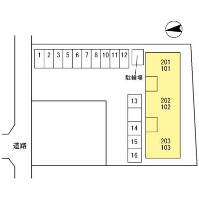 【区画図】 | リビングタウン高岡Ⅱ