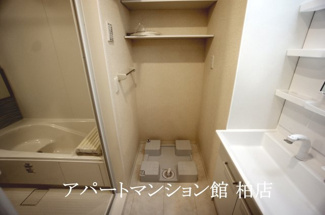 【洗面所】 | エスポワール | 室内洗濯機置き場