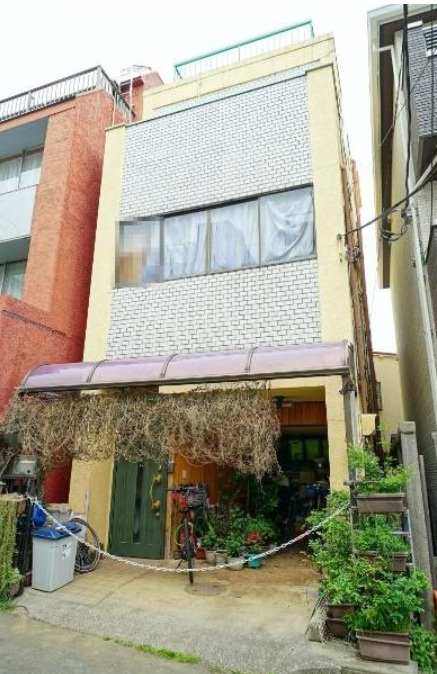 台東区上野桜木２丁目の売地の前面道路含む現地写真