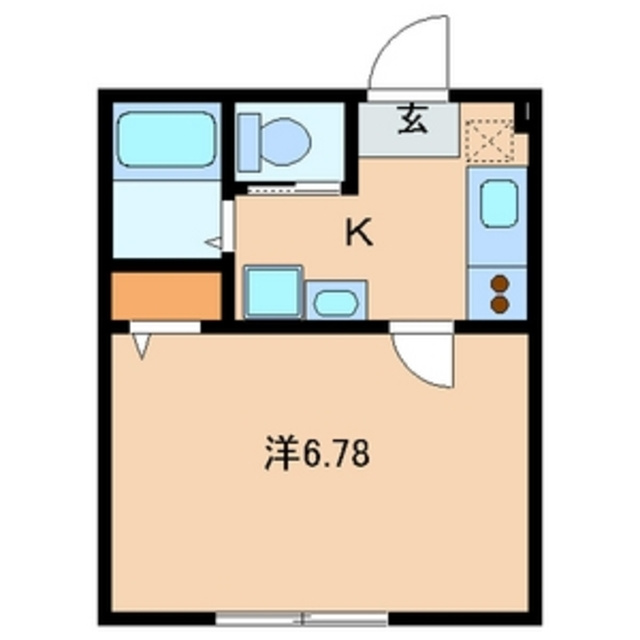 レジデンス綱島上町の間取り