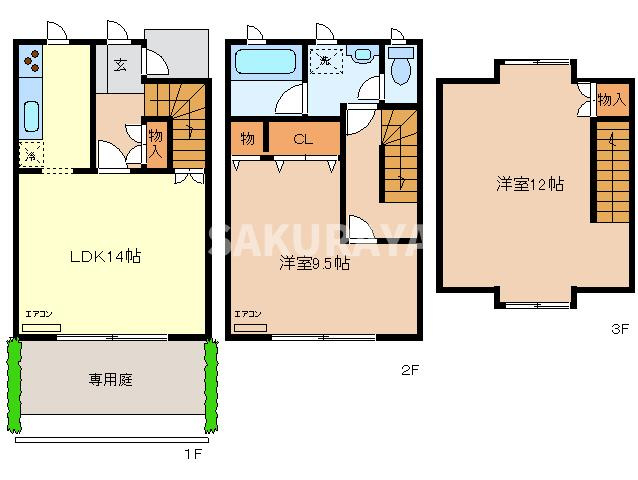 プランドールの間取り