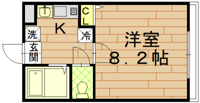 ルーセント二条の間取り