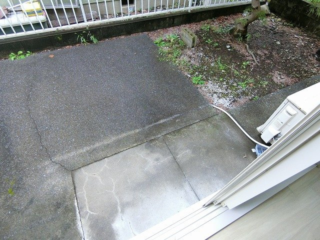 メロディーハイムのバルコニー