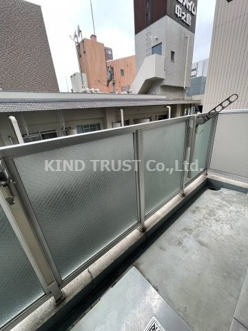 ドゥムレ西天満のバルコニー|バルコニー付きです