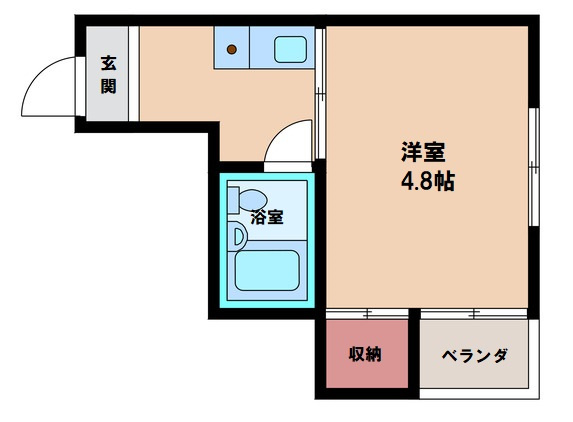 【間取り】 | メモリアルタウンA棟