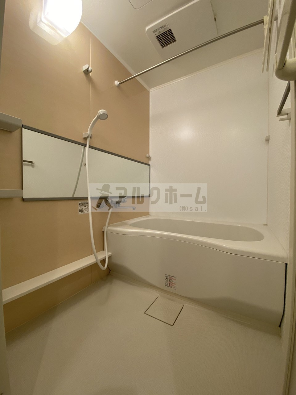 グレイスセゾンの浴室