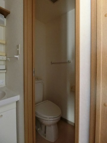 ピアコートBのトイレ