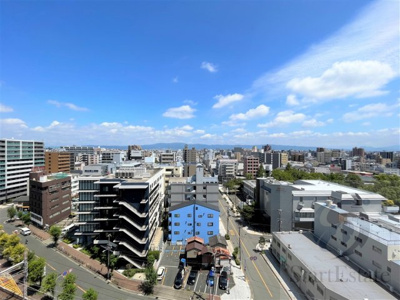 【展望】 | グランアッシュ天王寺真田山 | １１階で全面等無し、夜景も綺麗です