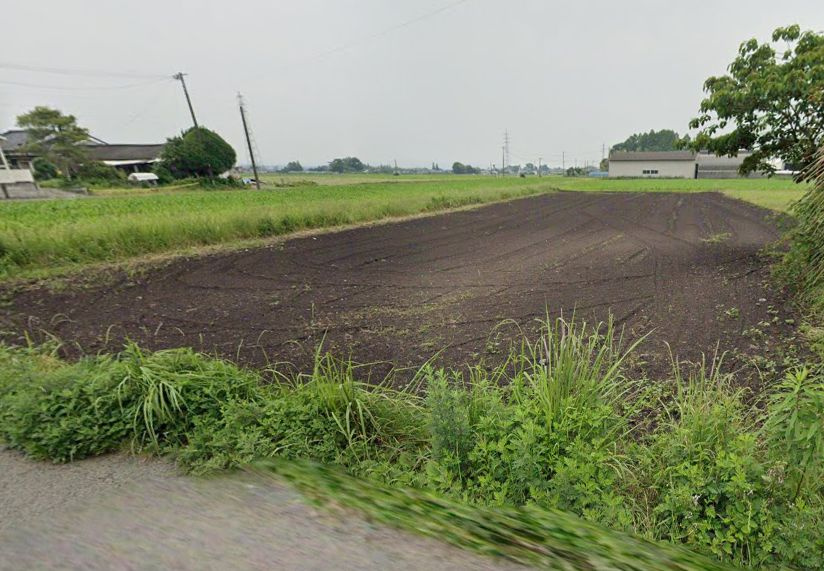 都城市蓑原町の売地の外観