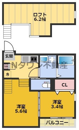【間取り】 | charme saule | 間取りです。
