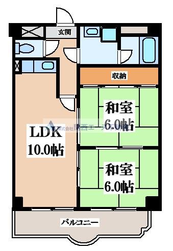 【間取り】 | フェルザ長田