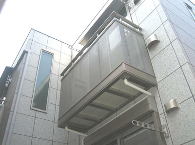 【外観】 | クレスト駒込Ⅱ | 2階建軽量鉄骨造のアパートです
