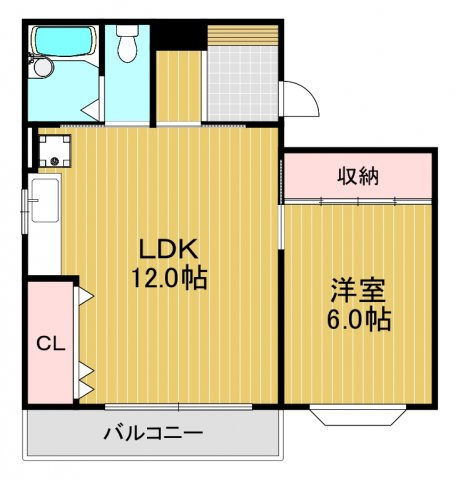 田中ハイツの間取り