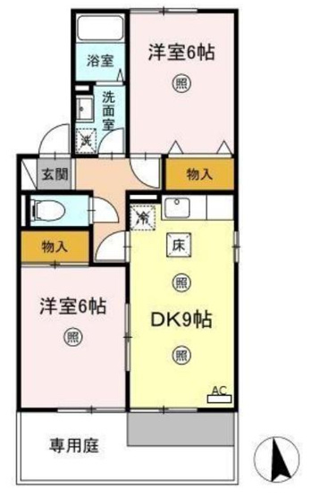 【間取り】 | クリエFUJIWARA