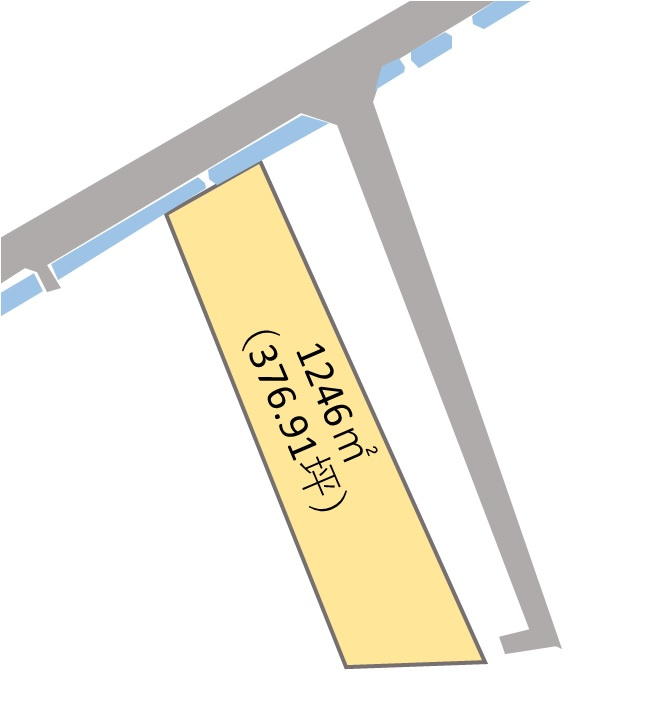 和歌山市内原・土地・56749の区画図