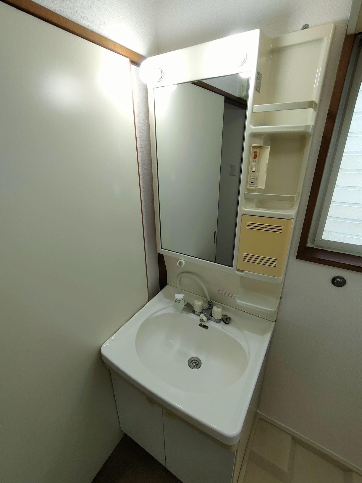 府中メゾネットの洗面所