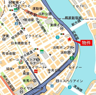 【地図】 | ＱＵＡＬＩＴＡＳ日本橋浜町