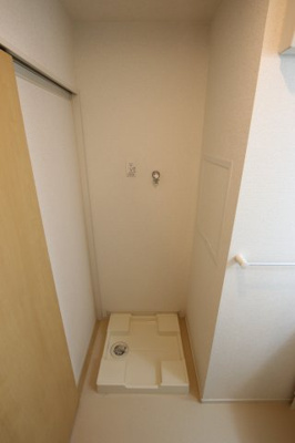 【設備】 | プチフローラ北野田Ⅲ | 室内洗濯機置場