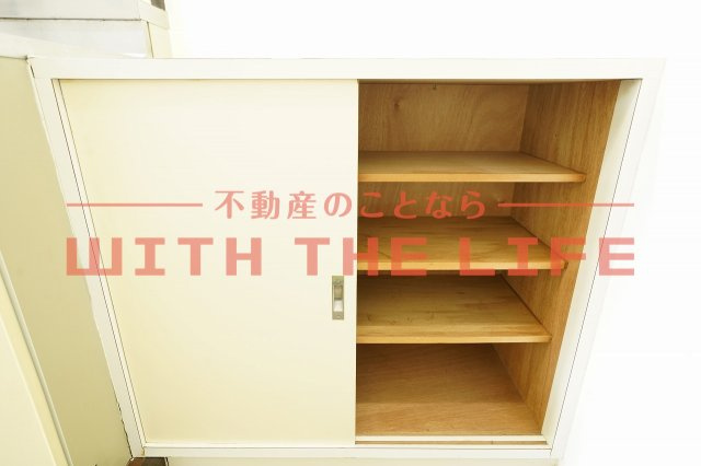 ラミエーヌ【キャッシュバック対象物件】の収納|専用の収納スペースです