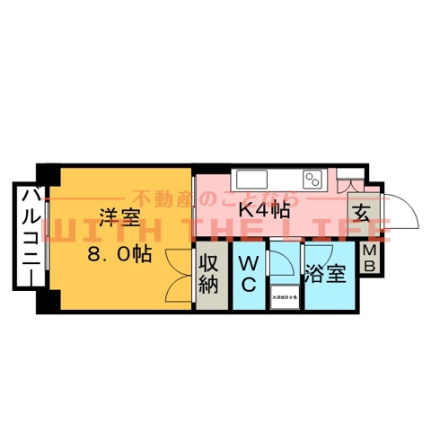 ラミエーヌ【キャッシュバック対象物件】の間取り