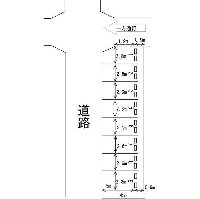 雲井町２丁目駐車場の間取り