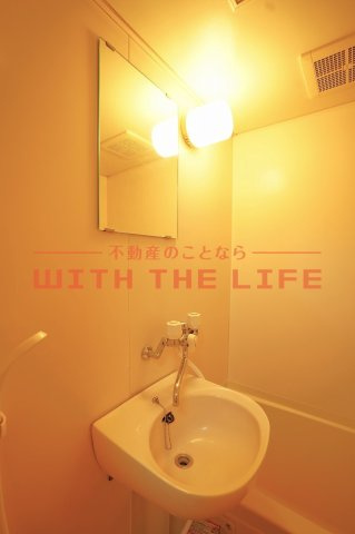 サンシャイン【10,000円キャッシュバック対象物件】の洗面所|スペースが確保できる洗面所です