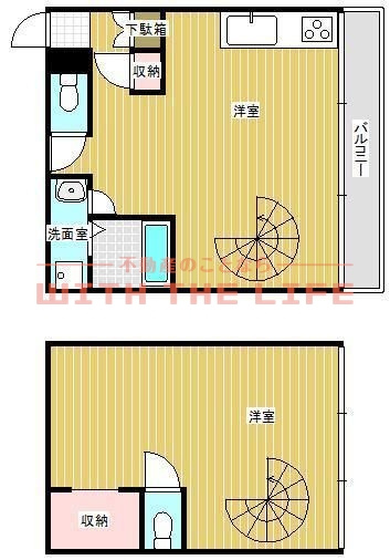 ラビーナ櫛原【キャッシュバック対象物件】の間取り