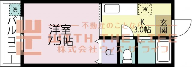 インターハイツ【キャッシュバック対象物件】の間取り