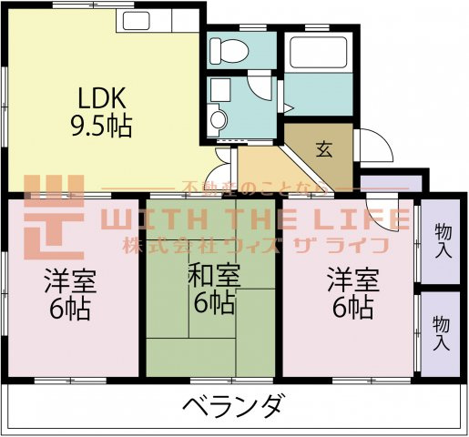 シェル幹【キャッシュバック対象物件】の間取り