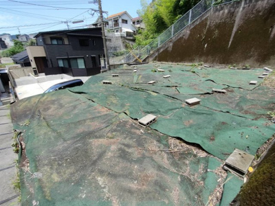 【前面道路含む現地写真】 | 坂之上１丁目　4507番売地