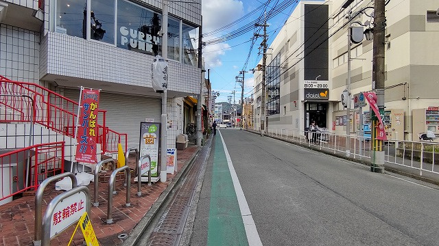箕面市桜井２丁目の売地の周辺