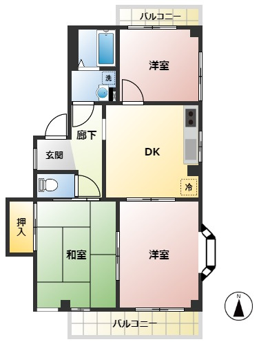 【間取り】 | アドバーンスハイム