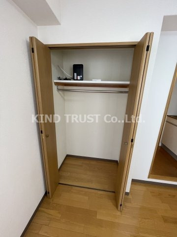 フラットワン天神橋の収納|収納のためのスペースです