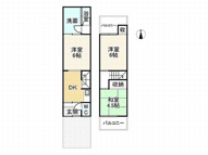 山科区音羽千本町　中古戸建（賃貸オーナーチェンジ）の画像