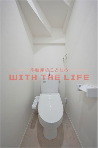 ジラソーレＫ【キャッシュバック対象物件】のトイレ|シンプルで使いやすいトイレです