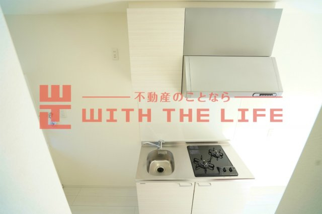 ナナザスタイル長浜【キャッシュバック対象物件】のキッチン|コンパクトなキッチンで掃除もラクラク