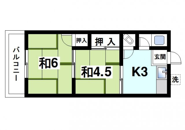 東ハウスの間取り|間取り