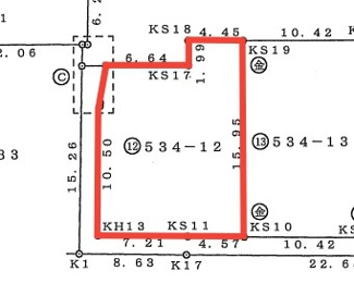 【土地図】 | ホームタウン大堀　第Ⅱ期