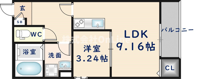 【間取り】 | リュクスシティー永和
