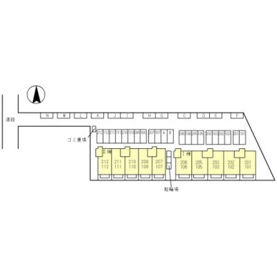 【区画図】 | ピュアハイツ有本Ⅰ