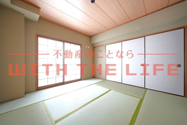 グラン櫛原【キャッシュバック対象物件】の和室|落ち着いた雰囲気の和室付きです